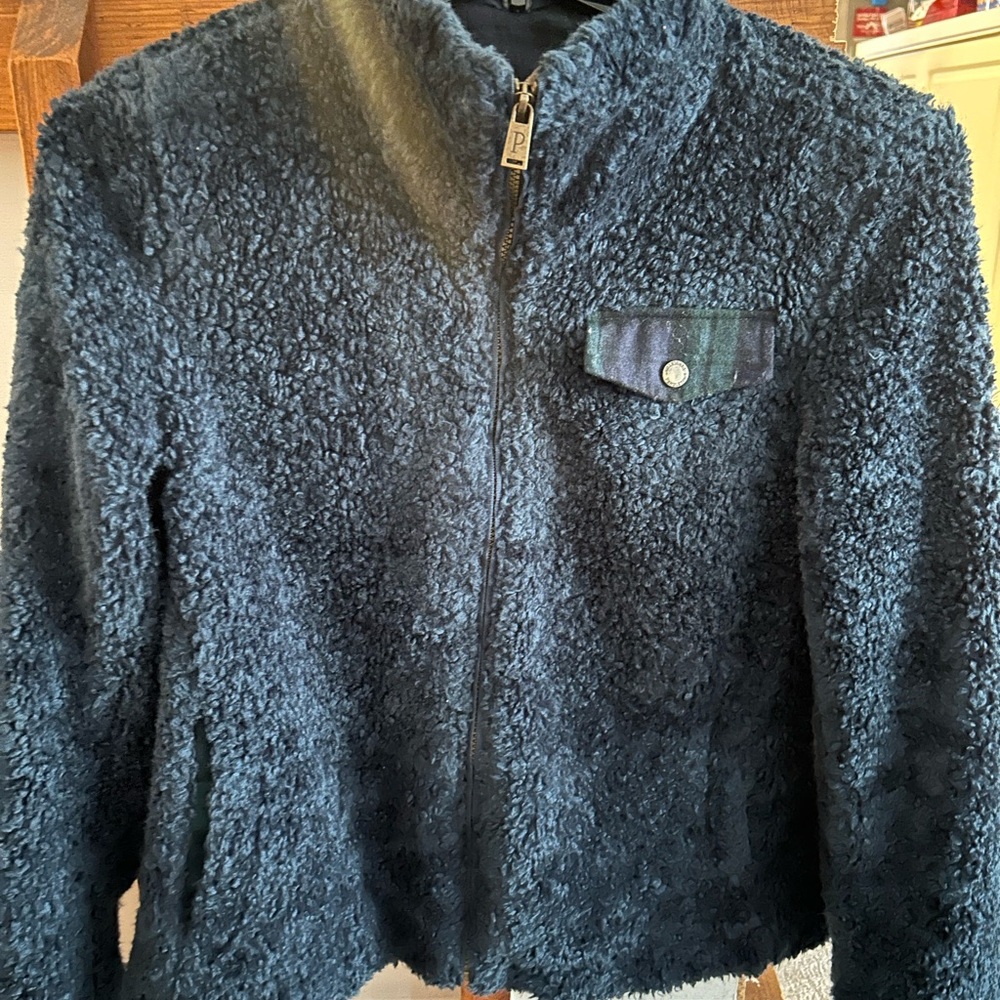 Pendleton Dark Blue Teddy Jacket